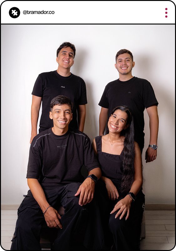 Equipo Tramador — Estudio creativo en Cali