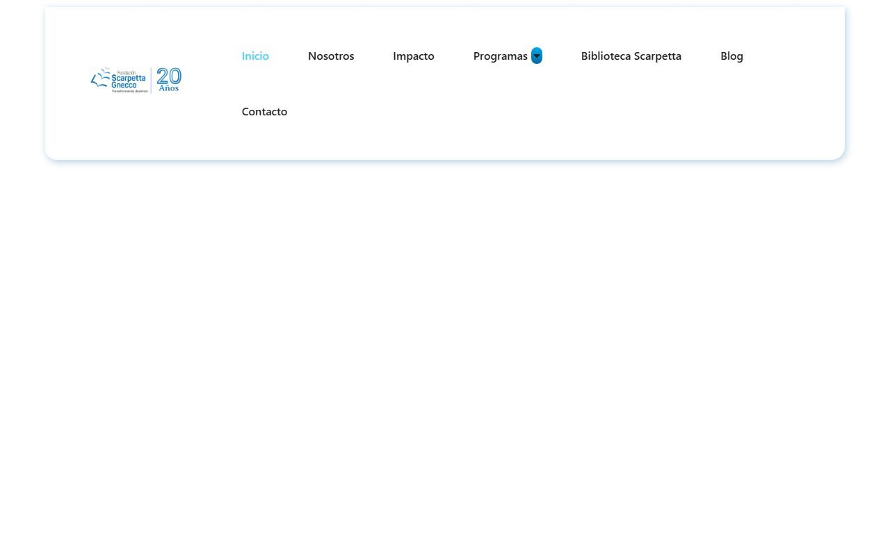 Fundación scarpetta