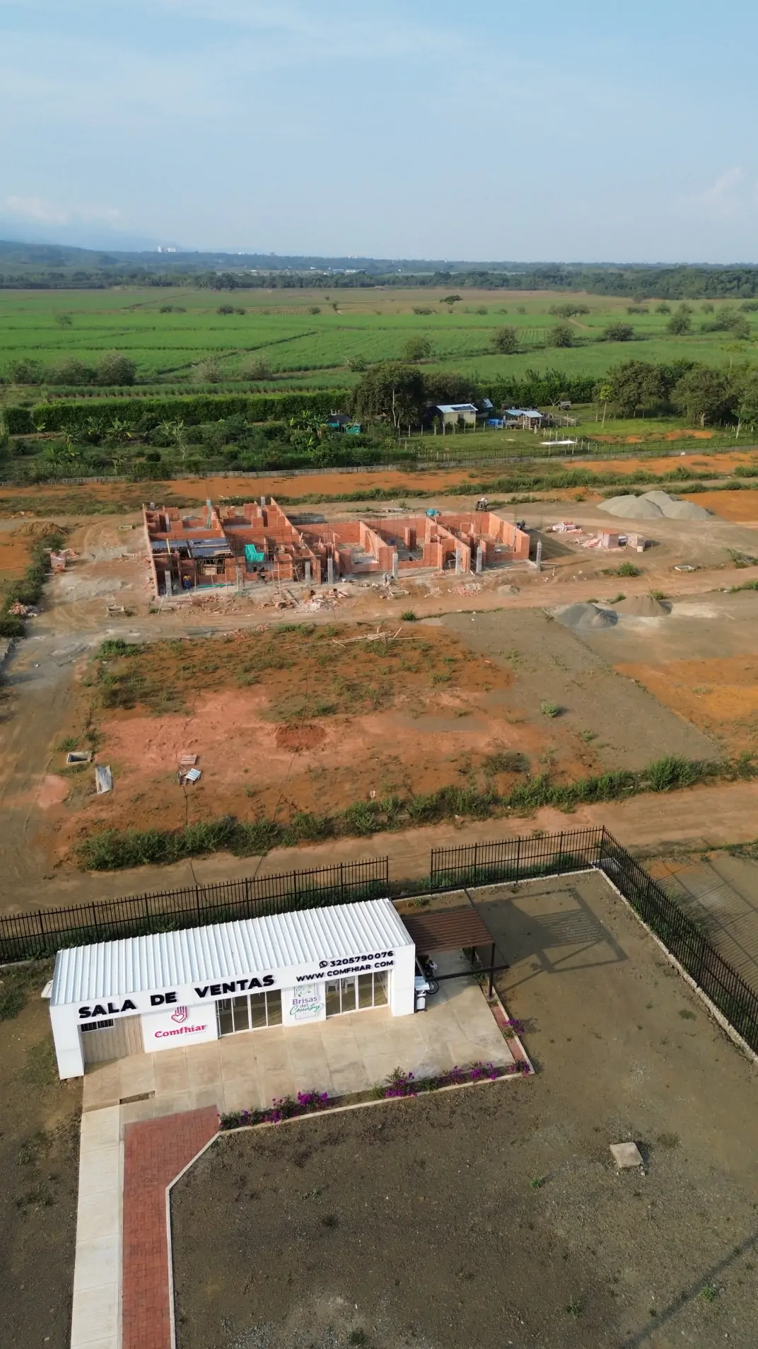 Fotografía aérea con drone en Cali 8 — Servicio profesional Tramador